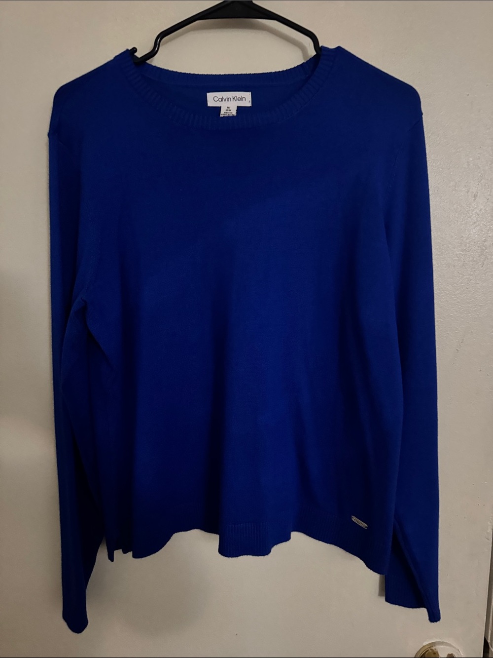 Calvin Klein Cobalt Blue Crewneck Sweater